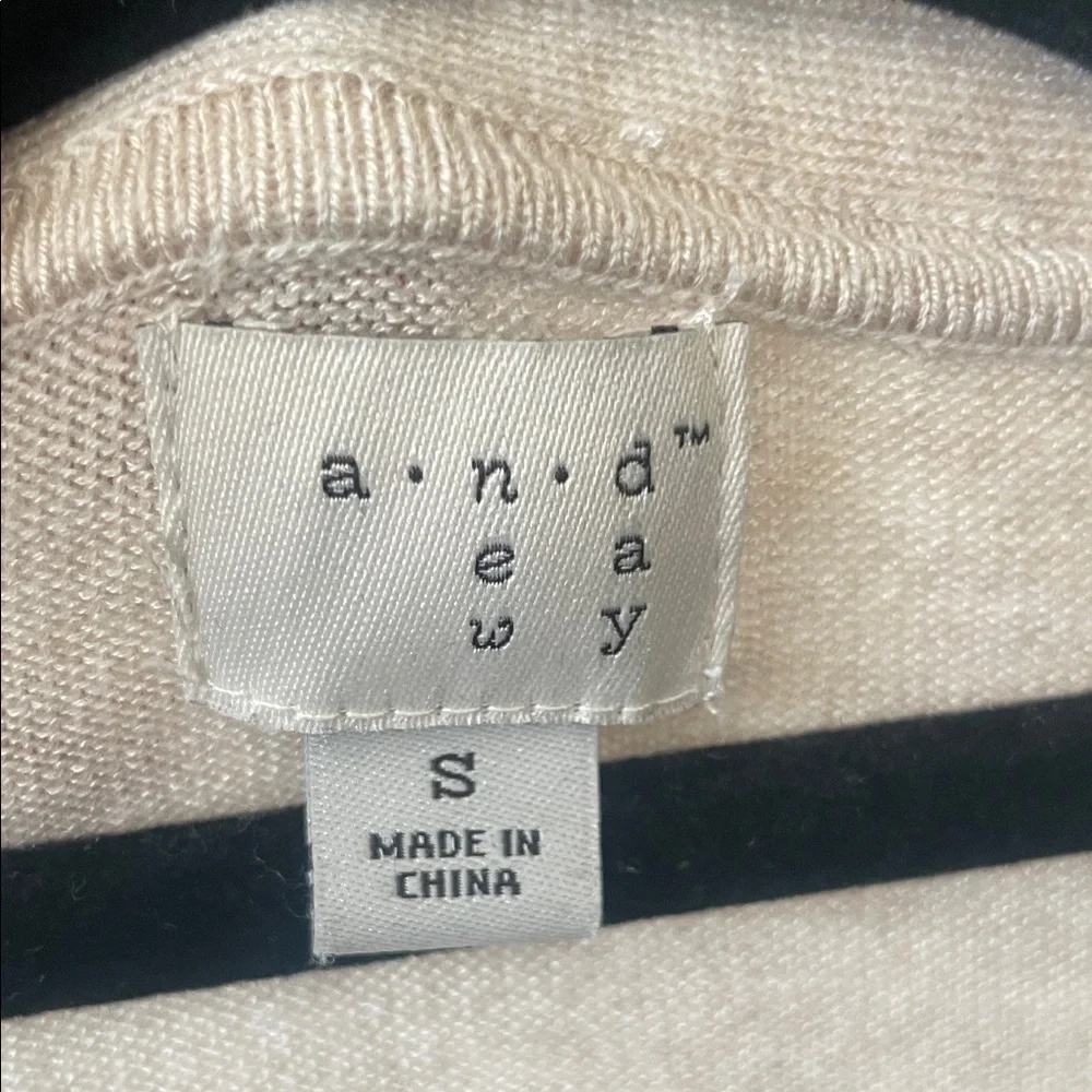 A New Day|Cream Beige Open-Front Cardigan|Small|GUC